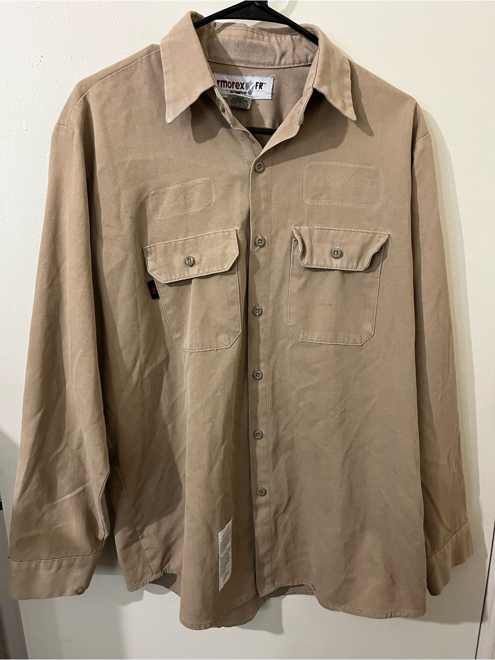 Workshirt Jacket - Tan Long Sleeve Button-Up